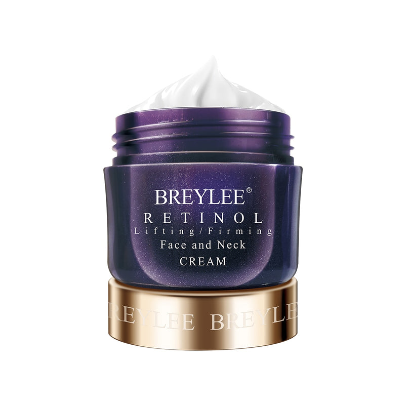 BREYLEE Rosto Retinol Anti Rugas Sardas Pele Manchas Creme Clareador Facial Colágeno Facial  Ácido Hialurônico Creme Rosto Mulher